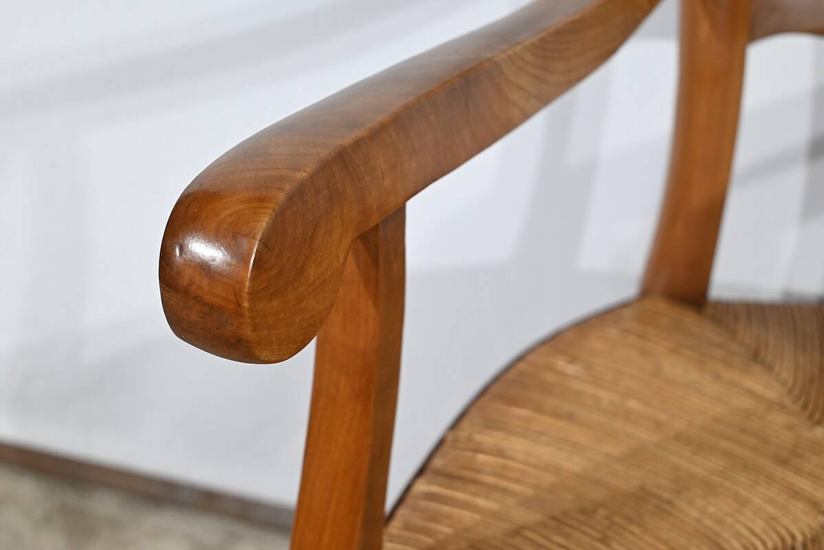 Grand-Mère Armchair in Cherrywood, Louis Philippe style – Late 19th century