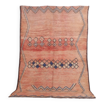 Tapis marocain vintage fait main 171 x 265 cm - Tapis marocain - Tapis berbère ancien