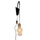 Suspension design néerlandais - Philips - modèle NX 14 - verre satiné - années 50 - Louis Kalff