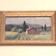 Petit tableau paysage rural