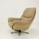 Large Scandinavian Adjustable Leather Armchair by Peem, 1970s, Finland