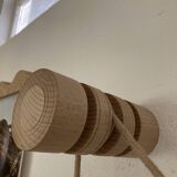 Dani - wall suspension - "block" coat hook - by Léa Munsch