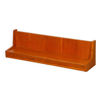 Vintage wall shelf, Czech work, 1960s