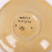 Hand made ceramic plates from Fenice Albisola, Italy 1970’s