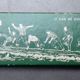 Wooden game "8 men in a log"