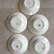 Set of 5 deep plates Lys Digoin Sarreguemines