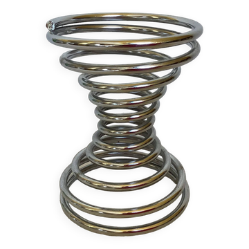 Large egg cup for goose ostrich with spiral spring