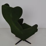 Swivel Armchair in the middle  of the century,1970's.