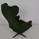 Fauteuil pivotant au milieu du siècle, années 1970.
