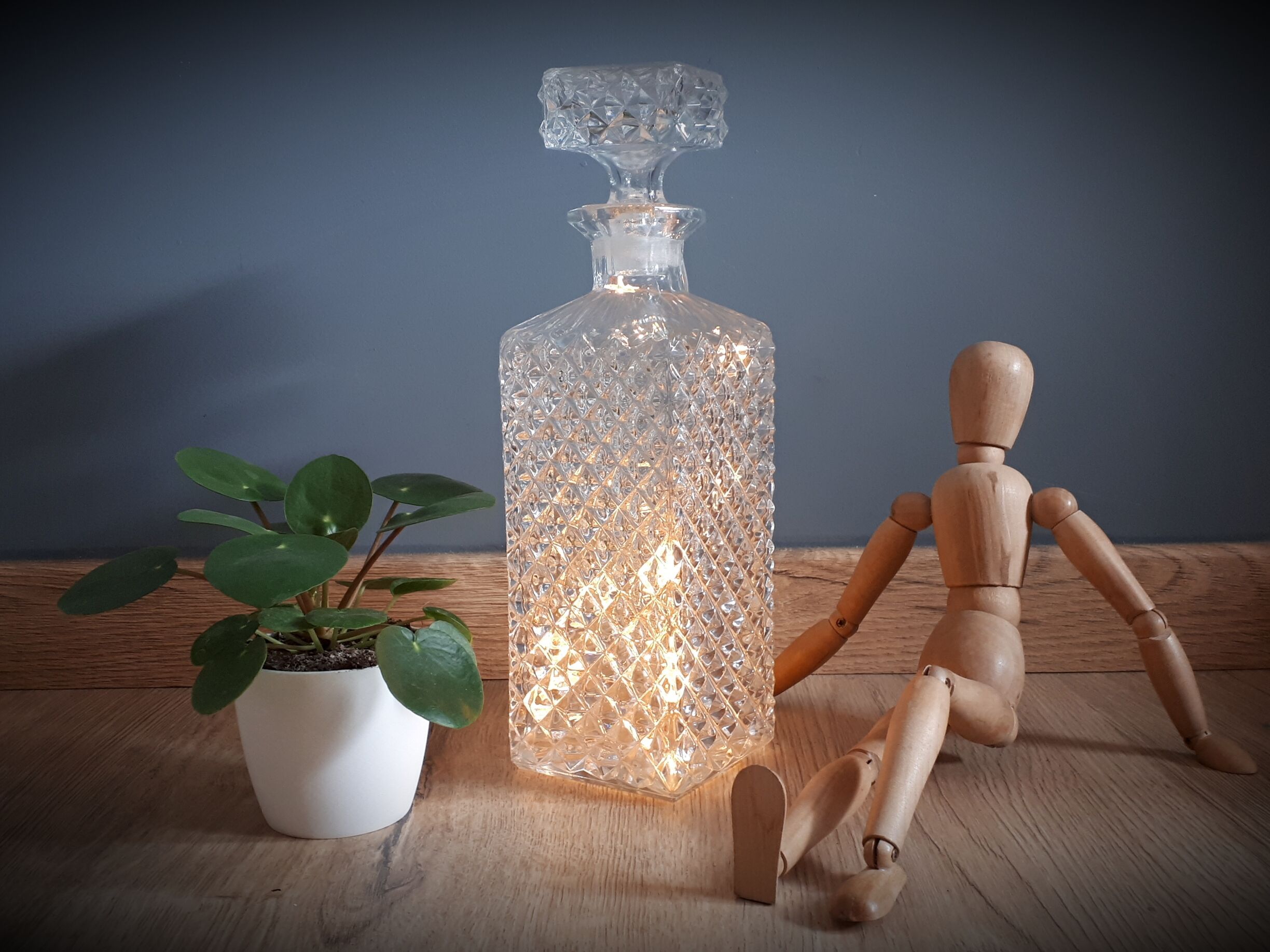 Old decanter whiskey 1 l