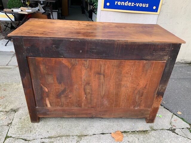 Antique solid wood sideboard