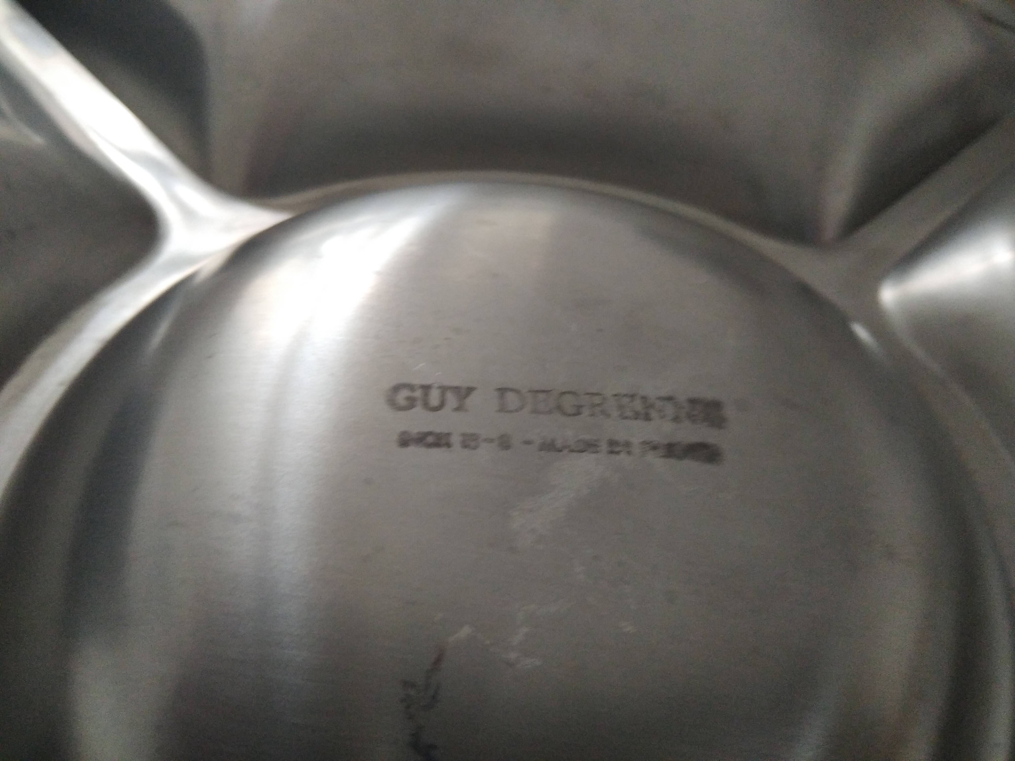 Round dish 5 compartments Guy Degrenne collection Manoir