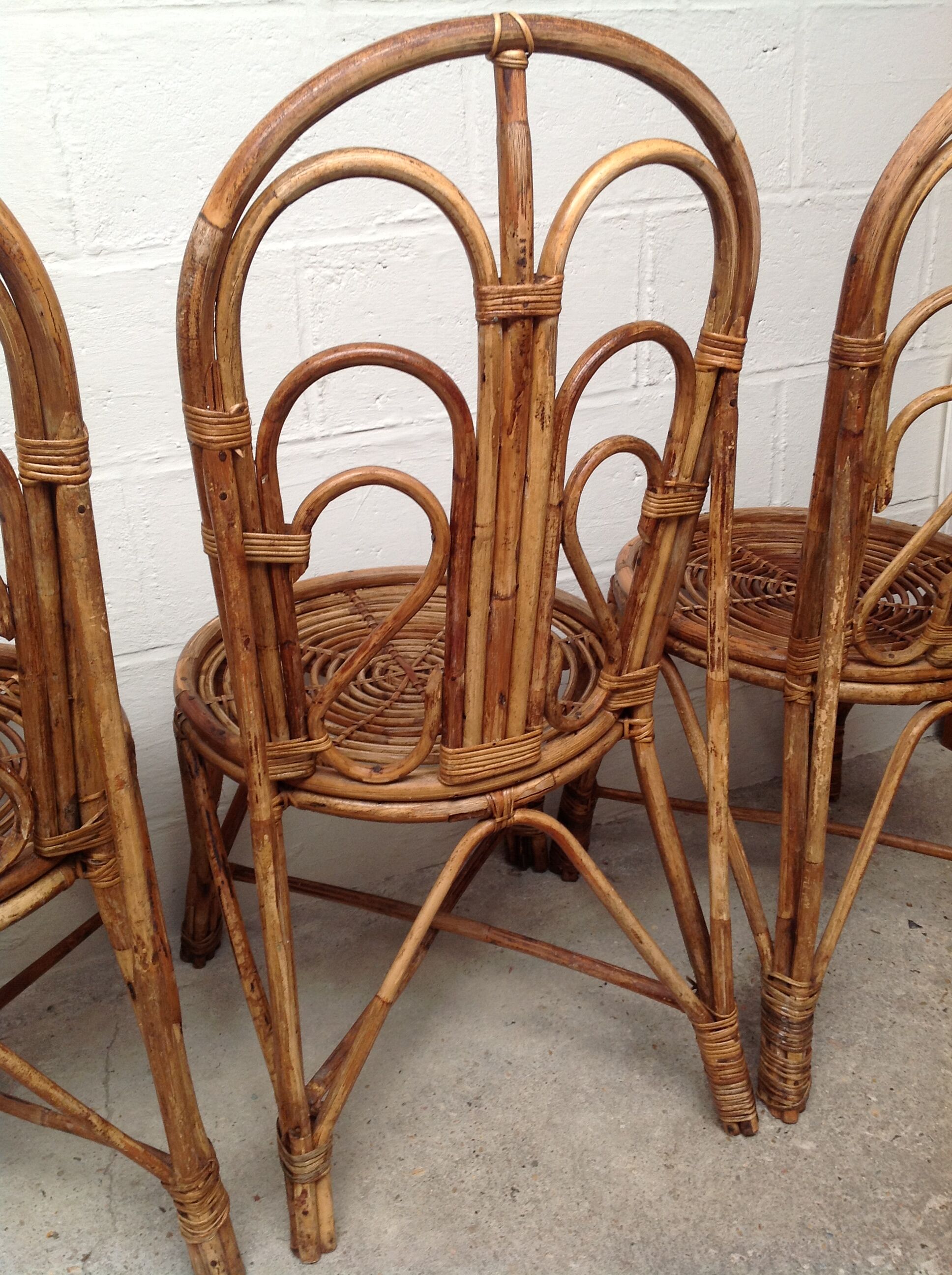 Vintage rattan chairs