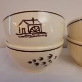 4 Mulino Bianco bowls 1984 – vintage Italian ceramics
