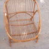 Rattan and bamboo garden furniture