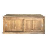 Low cabinet with sliding doors