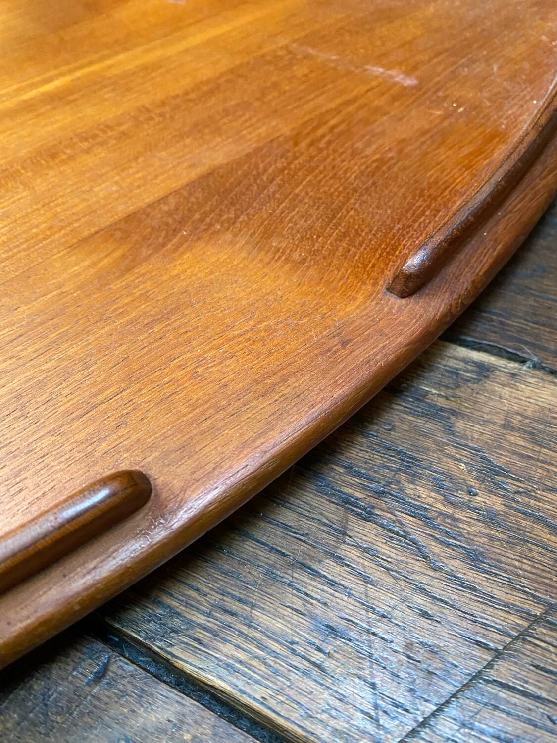 Danks vintage Scandinavian wooden tray.