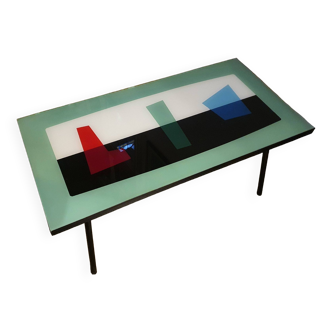 Vintage coffee table from the 50s Hay Frères for Cozy mon Rêve