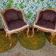 Fauteuils style Louis XV