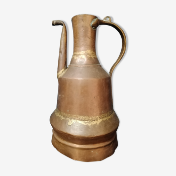 Copper pitcher