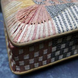 Workbox or old sewing basket