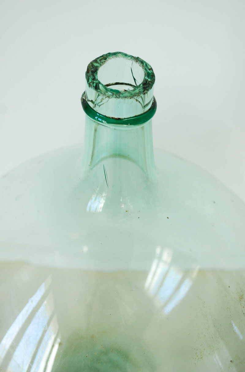 Transparent demijohn 15L