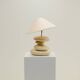 Grande lampe de table Pebble de François Chatain, France des années 1980.