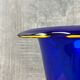 Large blue Murano glass vase 1960s