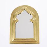 Miroir doré Marocain en laiton