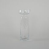 Glass vase, Danish design, 1970s, manufacturer: Holmegaard