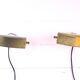 Pair of brass wall lights, Lita, France, 1970s