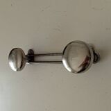 Vintage chrome wall coat rack from the 60s/70s