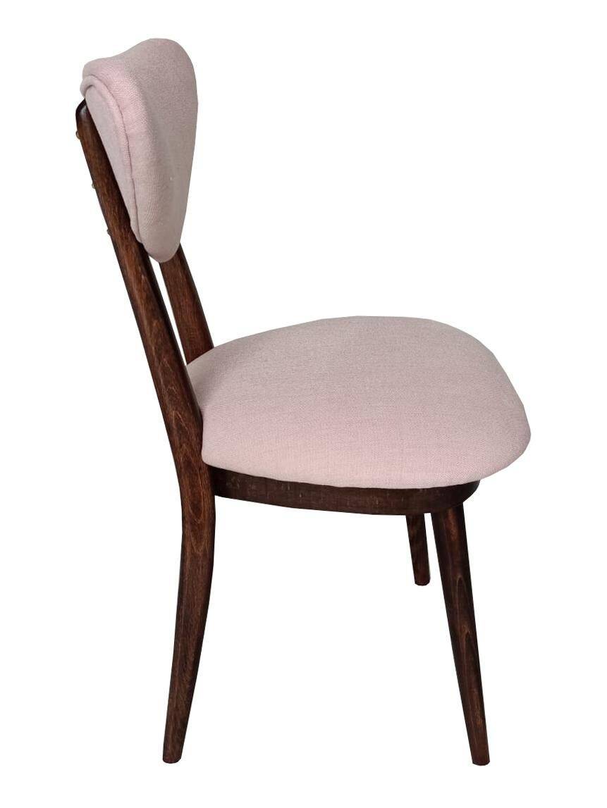 Chaise cœur rose eau vintage Europe 1960s