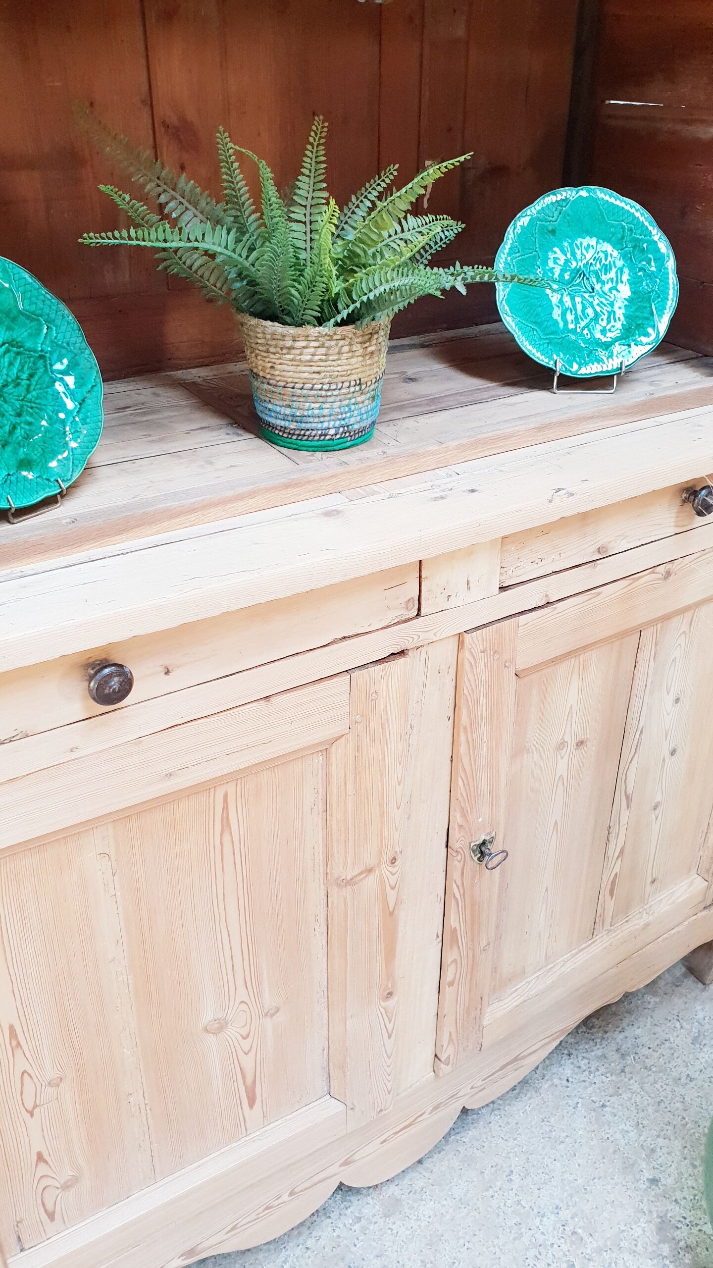 Vaisselier Ancien 2 corps