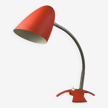 60s 70s lampe lampe de table lampe de bureau métal space age