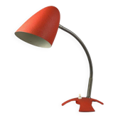 60s 70s lampe lampe de table lampe de bureau métal space age
