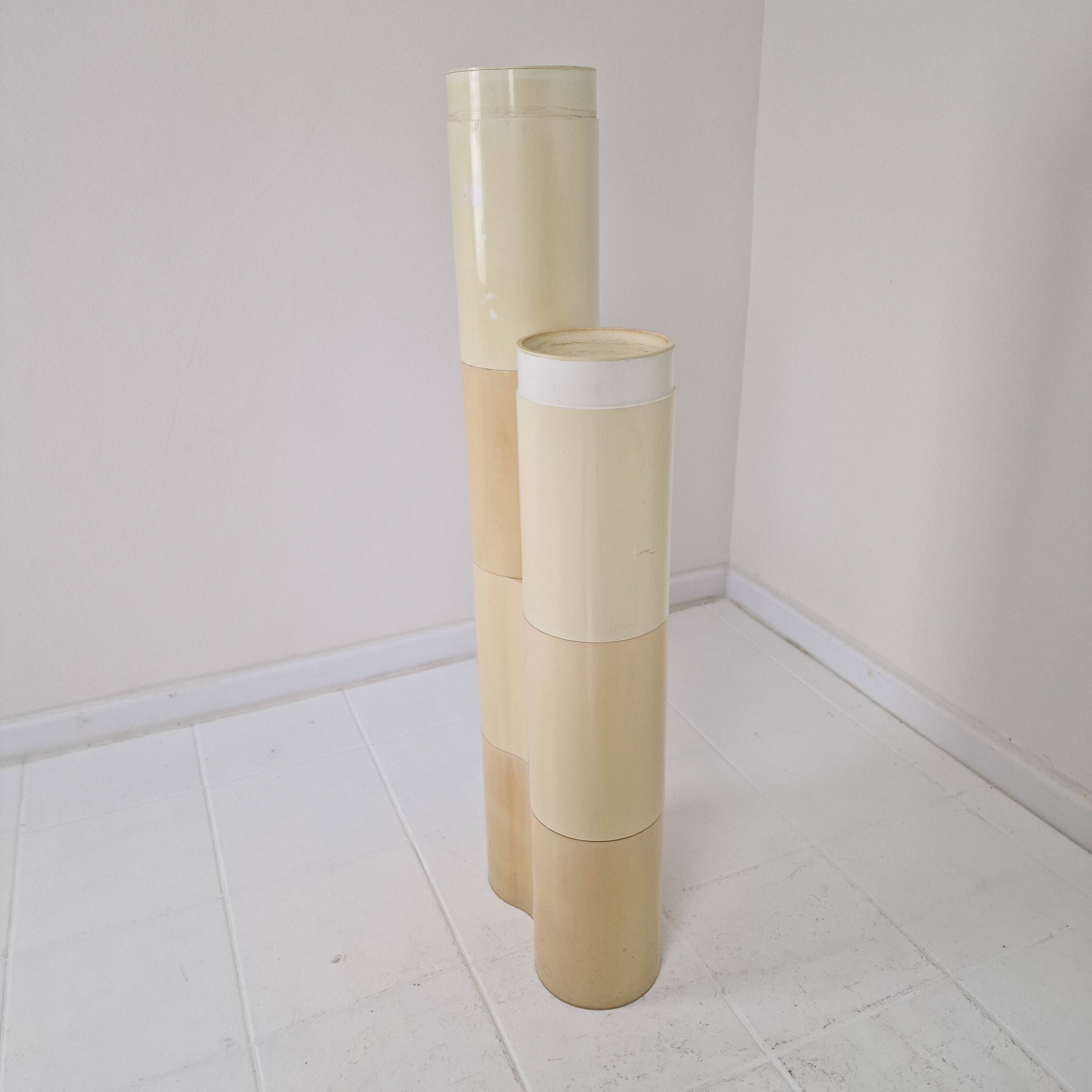 Pierluigi Spadolini for Kartell, Fiocco Composable Pedestal/Plant Stand