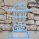 Art Nouveau cast iron umbrella stand – Deville, Pailliette & Cie, Char