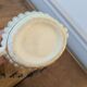 Gravy boat in slipware