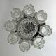 Lustre postmoderne en verre de Murano italien de Carlo Nason pour Mazzega, années 1970