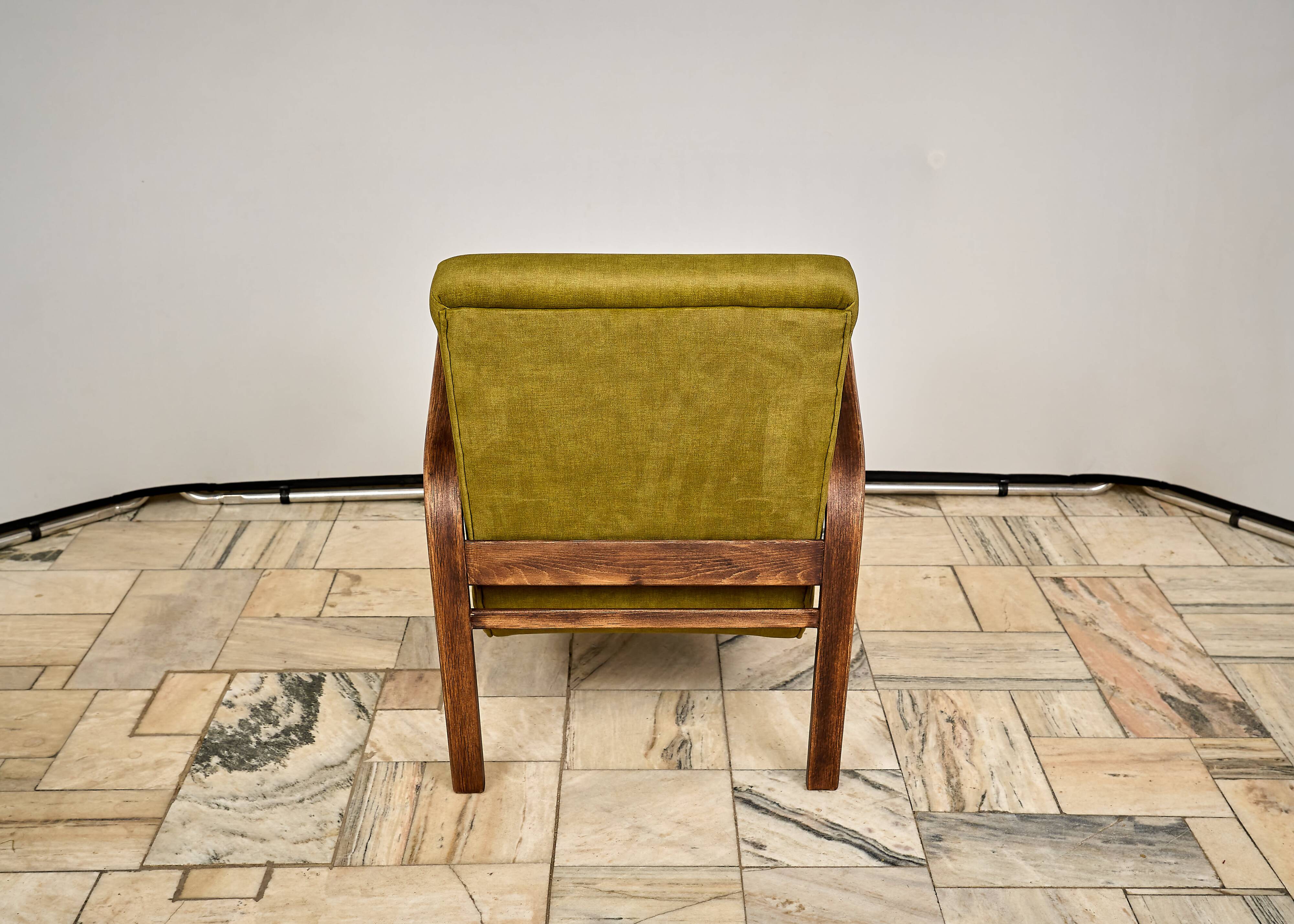 Armchair designed by K. Kozelka and A. Kropacek, Interier Praha, Czechoslov