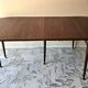 Extendable half-moon table in Louis XVI style