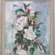 Original Oil on Canvas – “Flower Still Life” By M. Hellberg