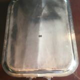Silver metal tray