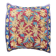 Hand-embroidered cushion cover from Kashmir, Mughal floral pattern 40 x 40 cm