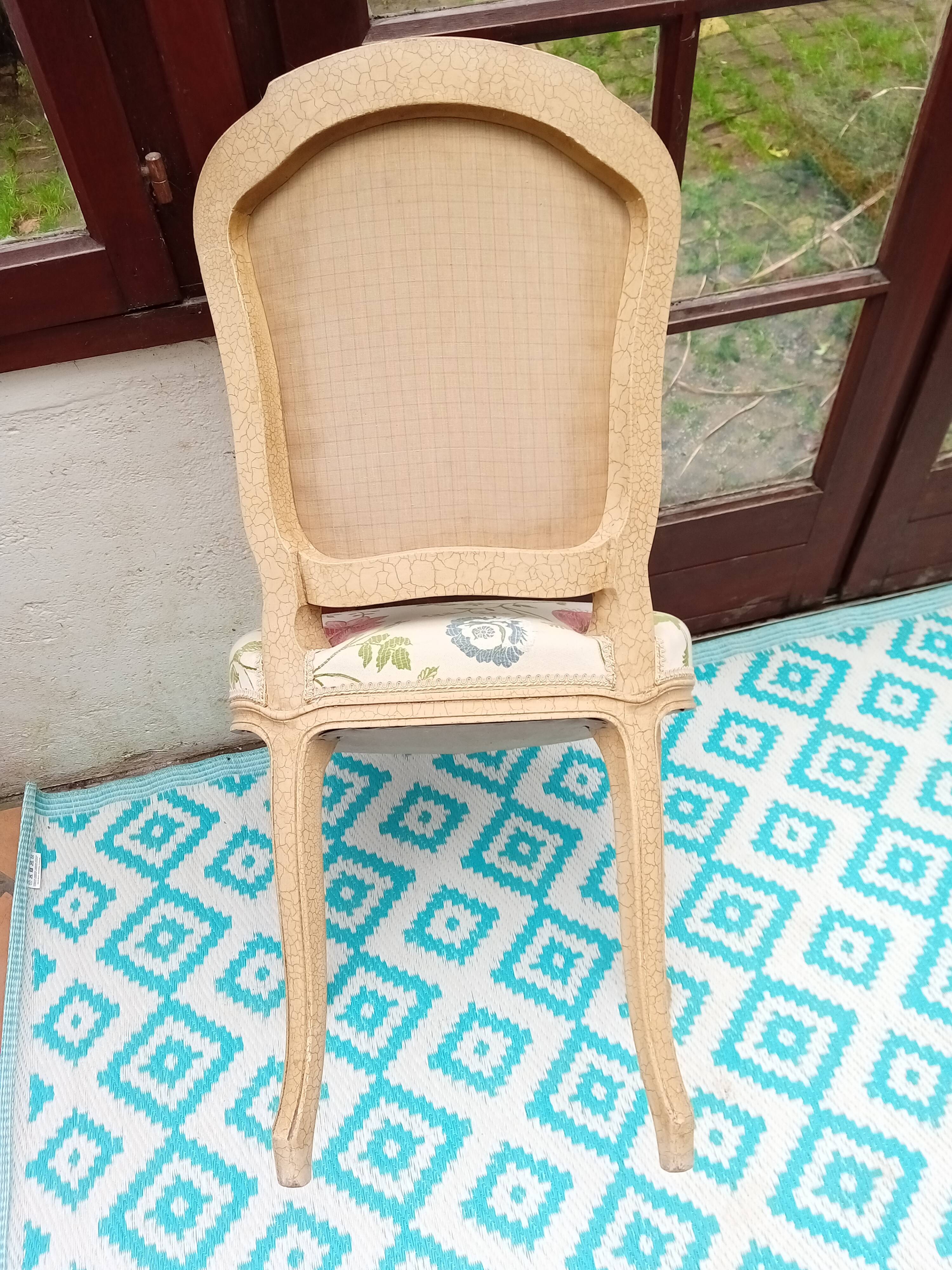 Upholstered chair Louis XV