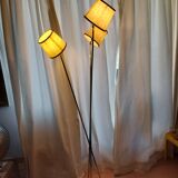 Lampadaire design en laiton 3 feux Arlus