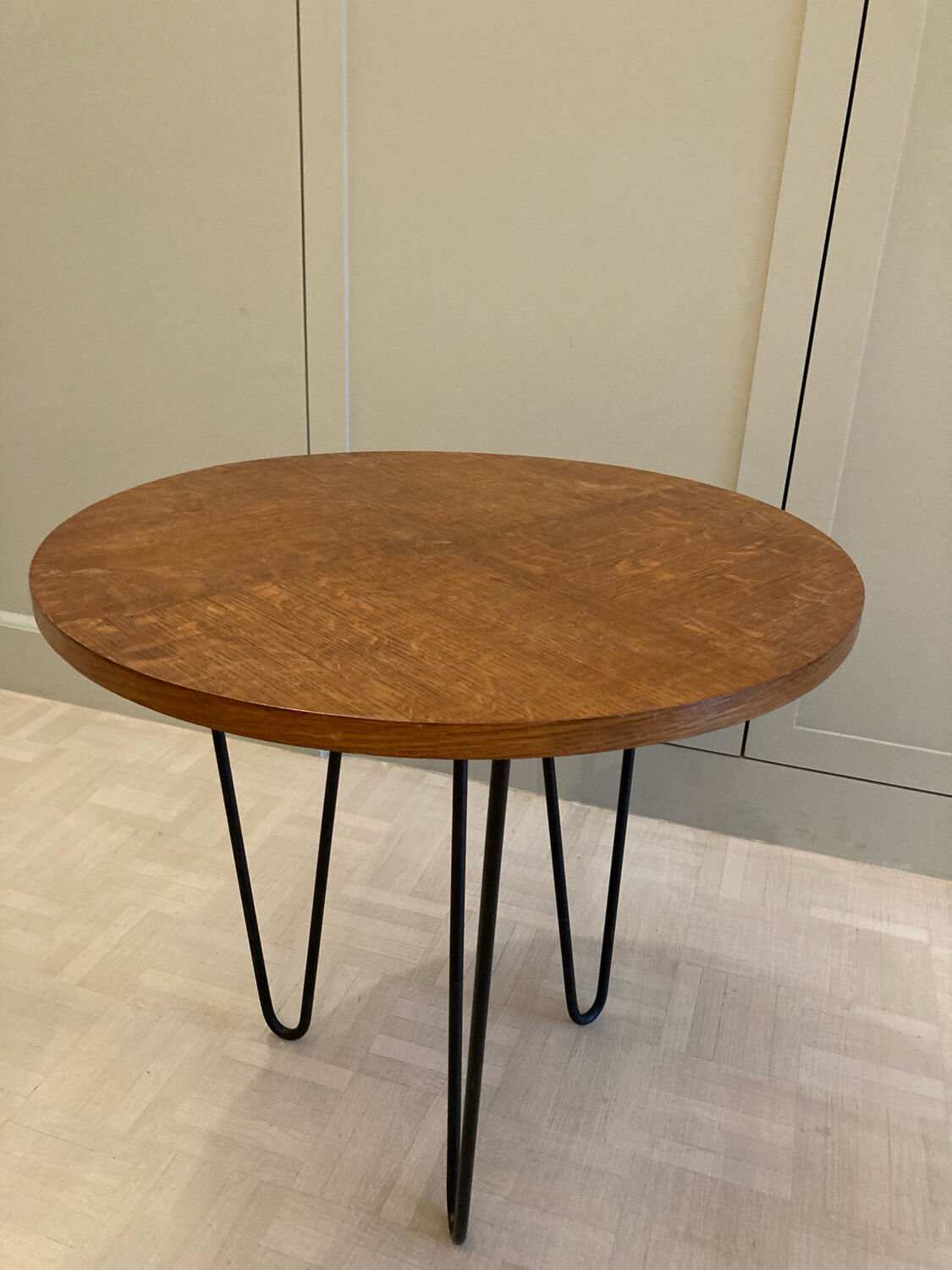 Vintage tripod coffee table