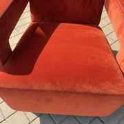 1x Cassina Utrecht chair Terracotta velvet in as new condition!!