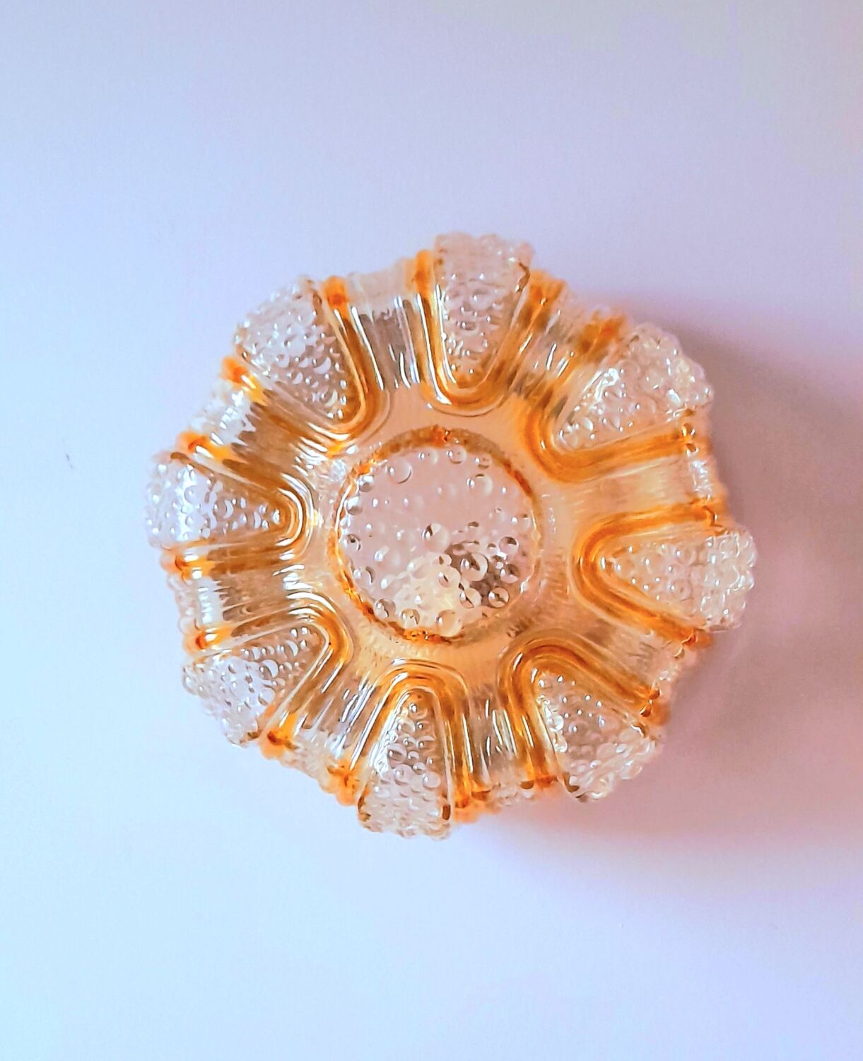 70s sunburst wall or ceiling light